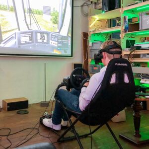 Sternenlabor Makerspace Virtuel Reality Projekt Fahrsimulator VR