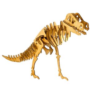 Sternenlabor Makerspace Laser und Plotter Projekt T-Rex 3D Puzzle Laser Cutter