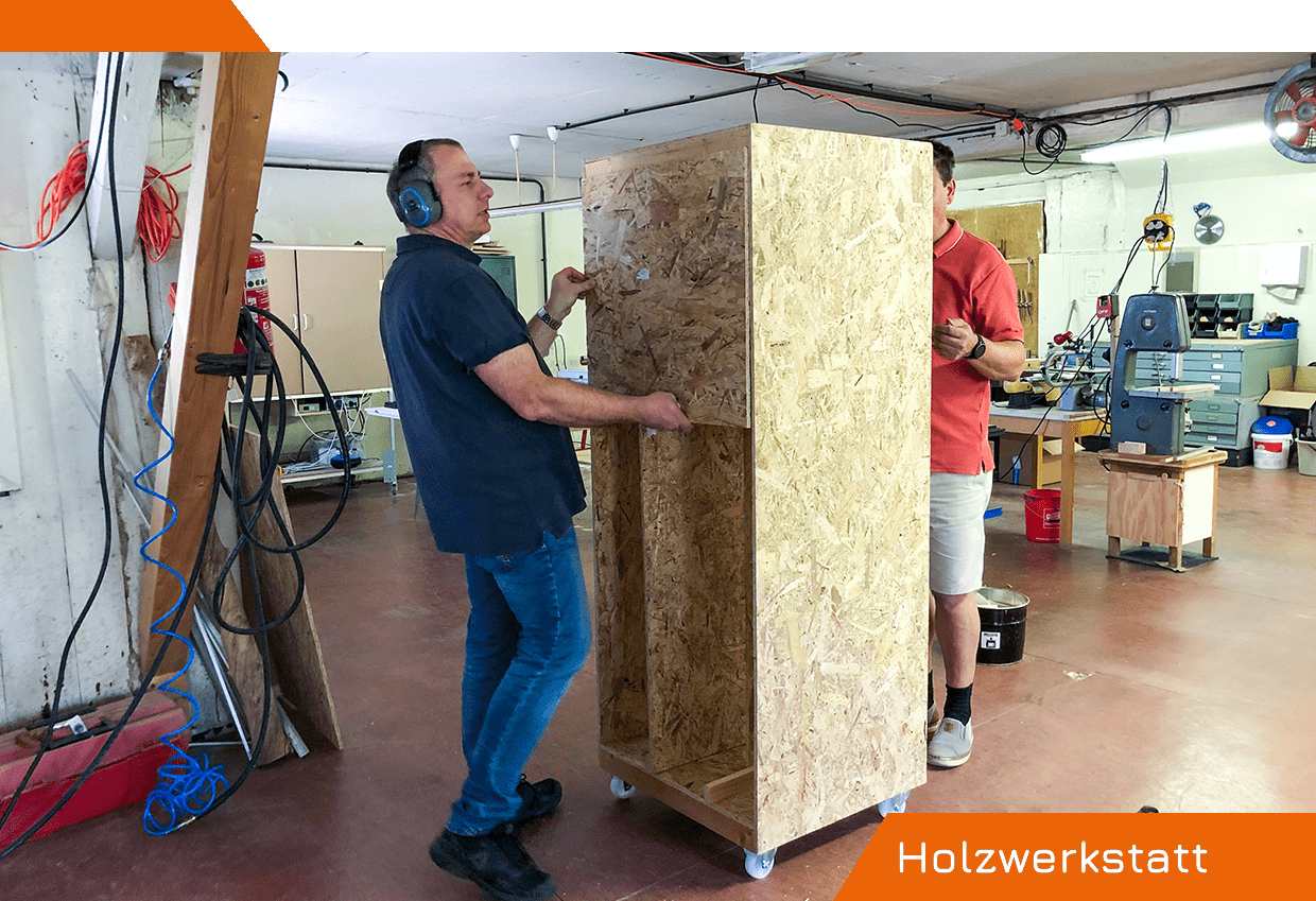Sternenlabor Makerspace Vorschau Galerie Holzwerkstatt Holz